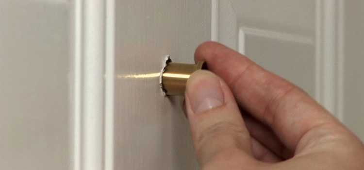 peephole door repair in Orinda