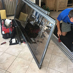 sliding glass door frame repair Orinda